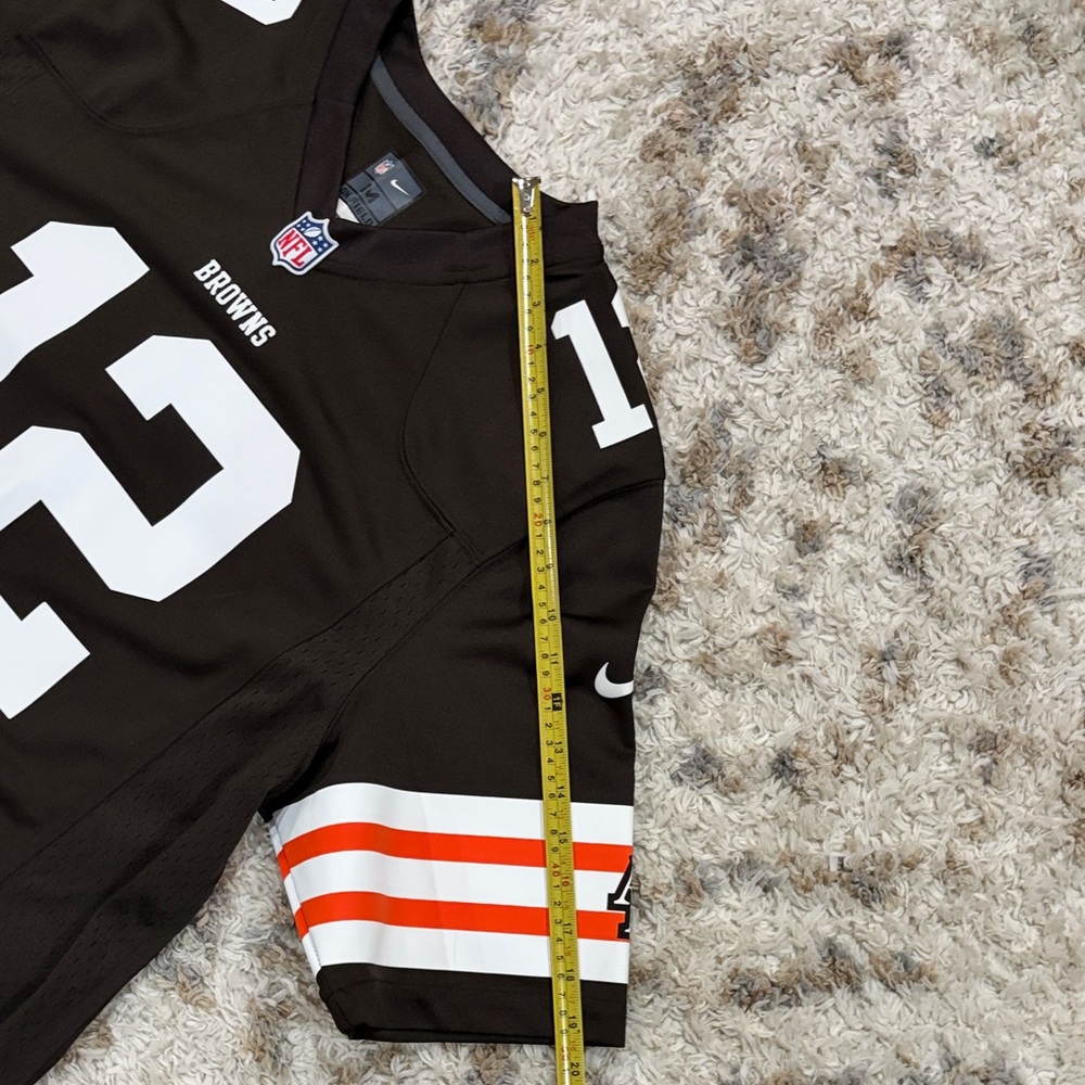 Nike Cleveland Browns #12 Jersey in Brown, White & Orange - Picture 7 of 8